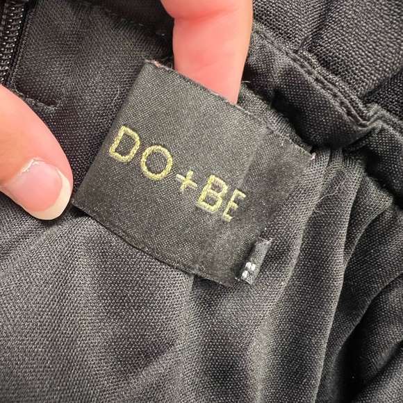 DO+BE Off Shoulder Fitted Black Mini Dress - Picture 5 of 5